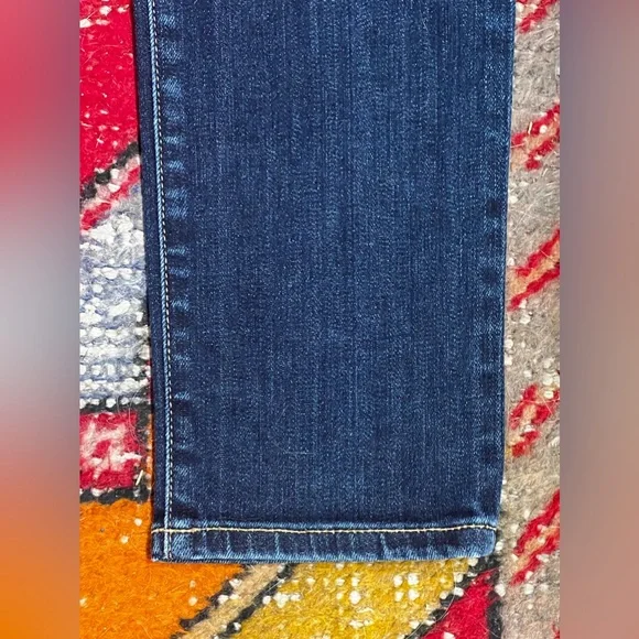 Veronica Beard Kate 10” Skinny High Waisted Blue Jeans - Sz 26